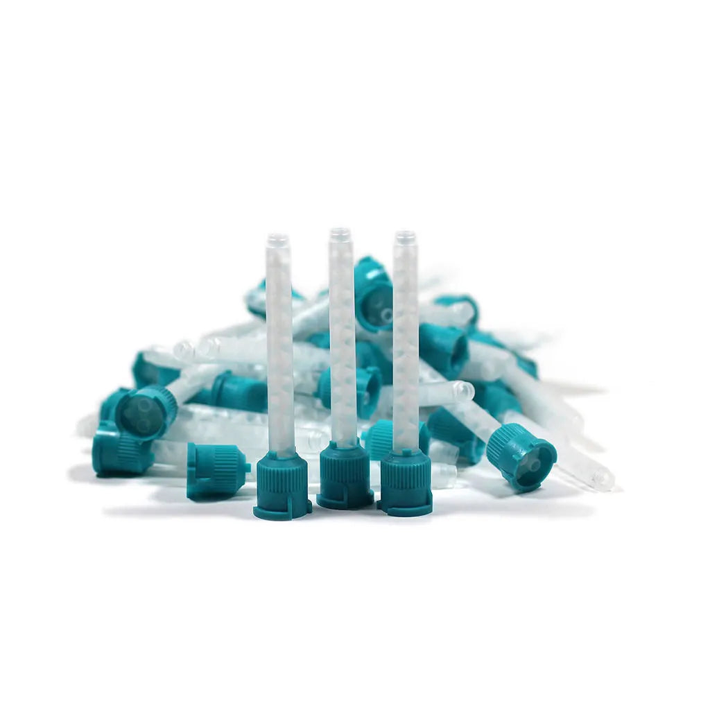 Universal Mixing Tips, 6.5mm, Original Teal Green, 48 Per Bag