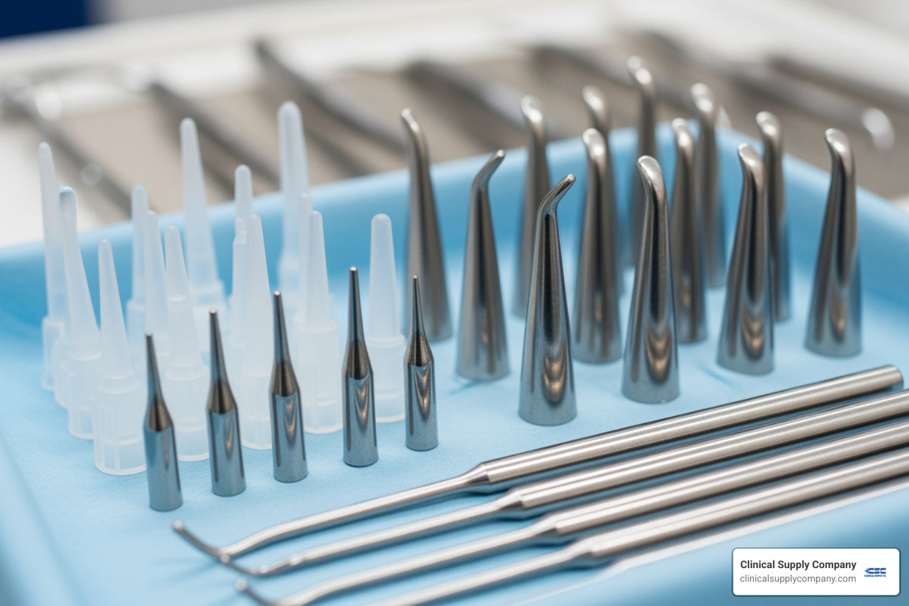 The Point of Suction: Understanding Surgical Aspirator Tips