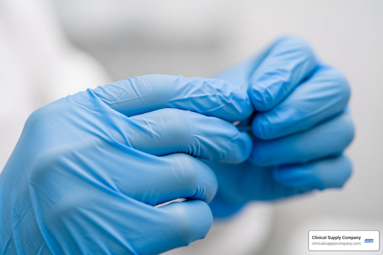 In-Depth Guide to Comparing Nitrile Exam Gloves - Clinical Supply Company