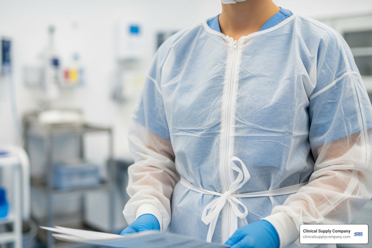 Gown Up Right: A Roundup of the Best White Disposable Isolation Gowns - Clinical Supply Company