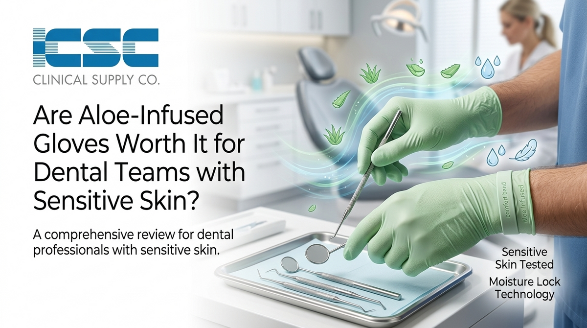 Are Aloe-Infused Gloves Worth It for Dental Teams with Sensitive Skin?