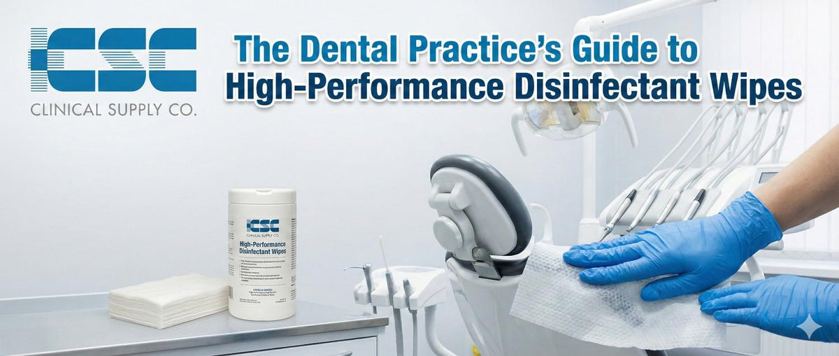 The Dental Practice's Guide to High-Performance Disinfectant Wipes
