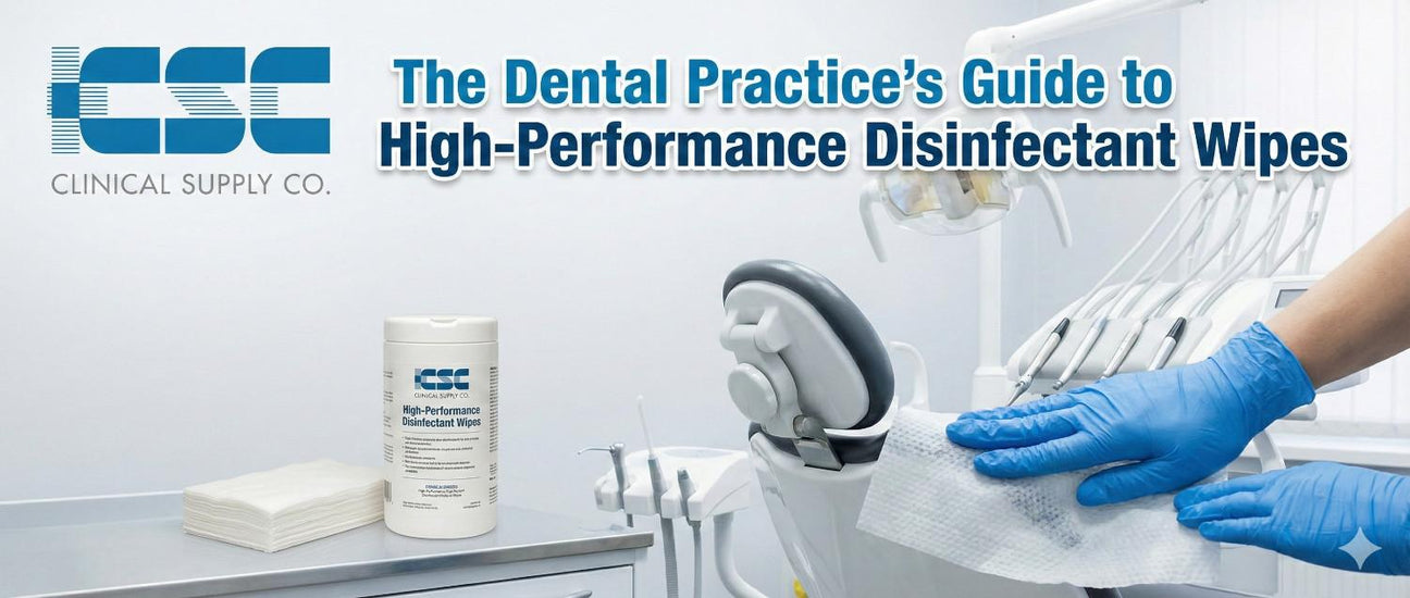 The Dental Practice's Guide to High-Performance Disinfectant Wipes
