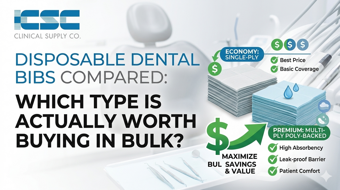 Disposable Dental Bibs Compared: Which Type Is Actually Worth Buying in Bulk?
