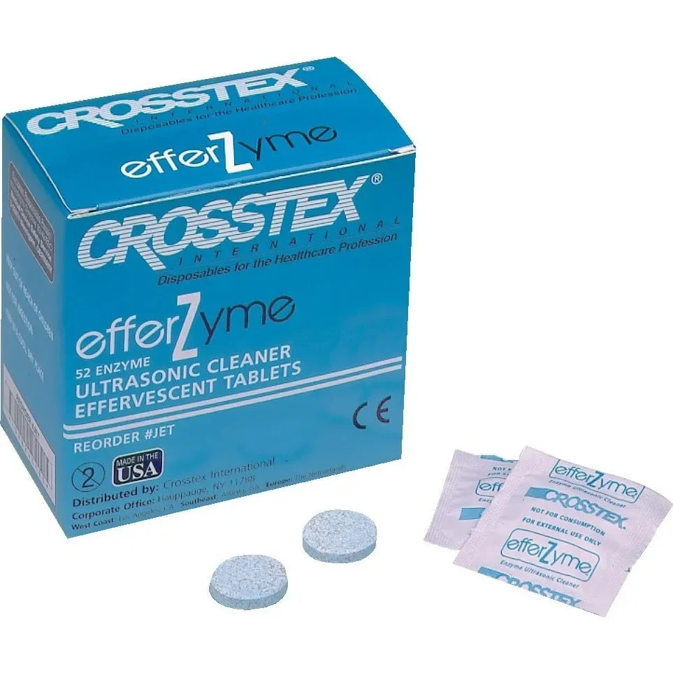 Efferzyme Ultrasonic Cleaner Effervescent Tablets, 52 Tablets - Clinical Supply Company