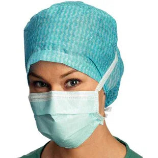 Surgical Tie mask, level 3, blue, 60 per box - Clinical Supply Company