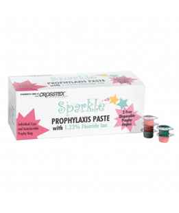 Sparkle Prophy Paste with Xylitol Fine grit, Single Use Cups, 200 per box