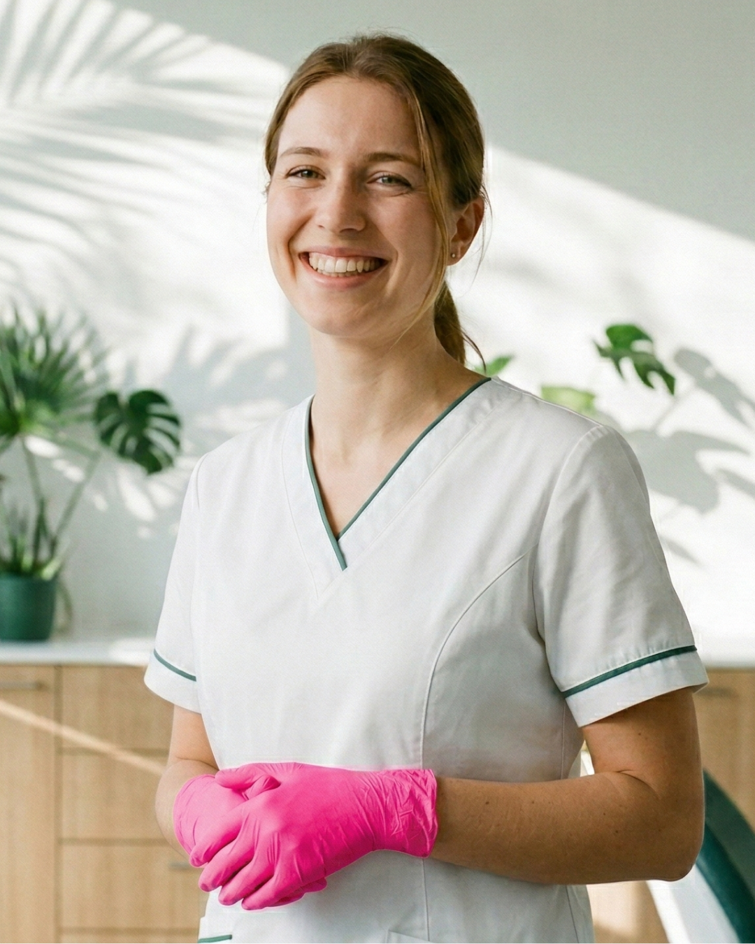 Posi-Prene® Pink Perfection: Powder/Latex-Free Polychloroprene Exam Gloves, 100 per box