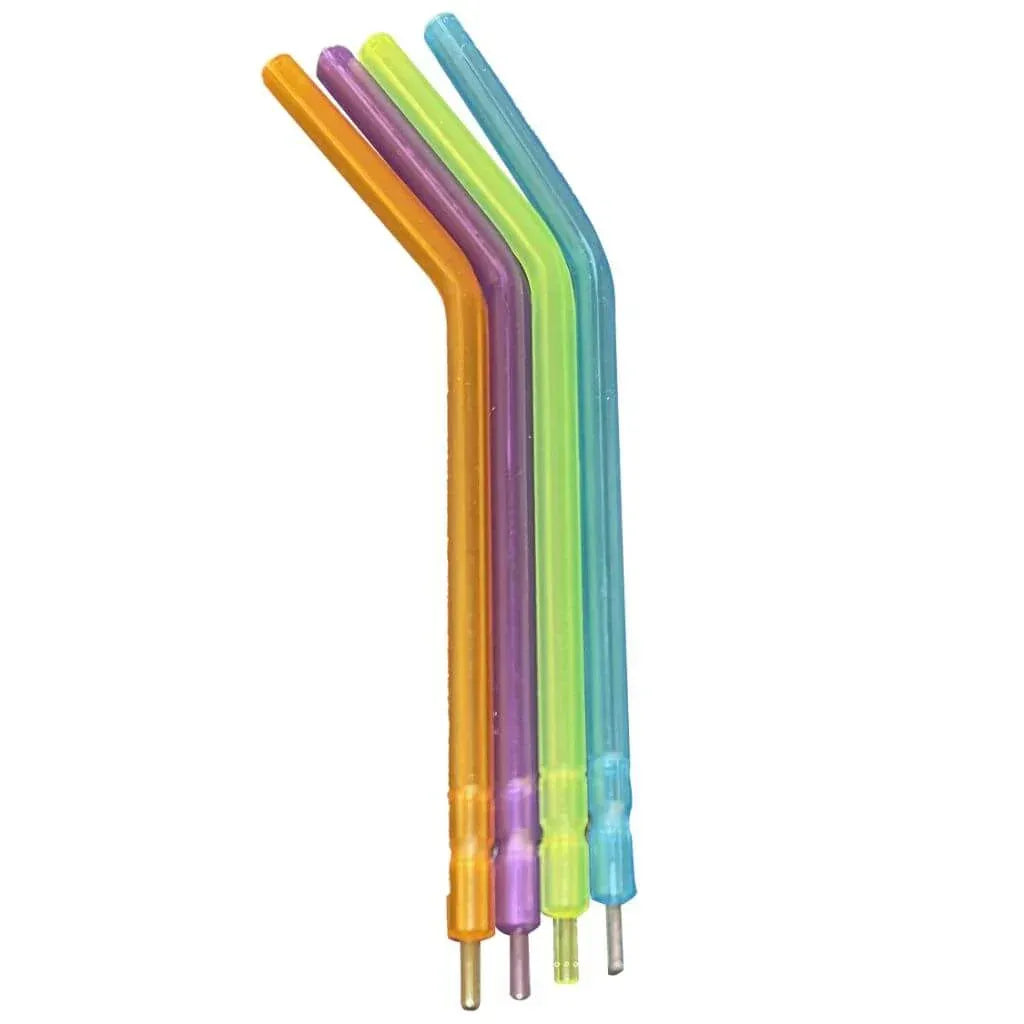 Sparkle Air/Water Syringe Tips, Assorted Translucent Colors 250 per bag