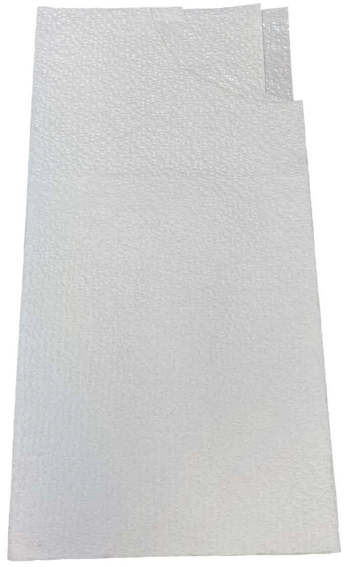 Crosstex Polyback Contour Patient Towel 3-Ply + Poly, 400 Per Case