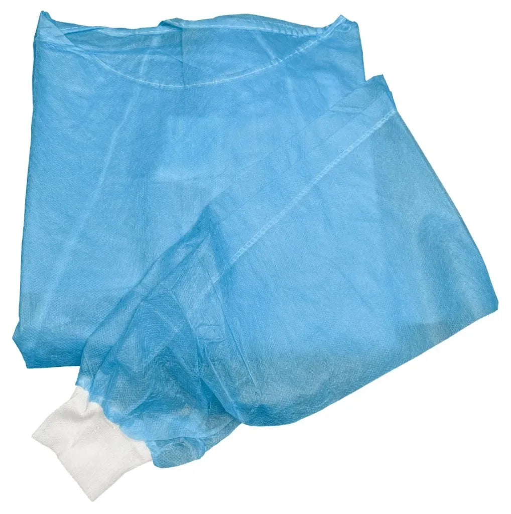 Posi-Shield® Procedure Isolation Gowns with Knit Cuff, 50 Gowns Per Case - Clinical Supply Company