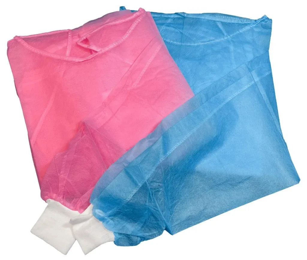 Posi-Shield® Procedure Isolation Gowns with Knit Cuff, 50 Gowns Per Case - Clinical Supply Company