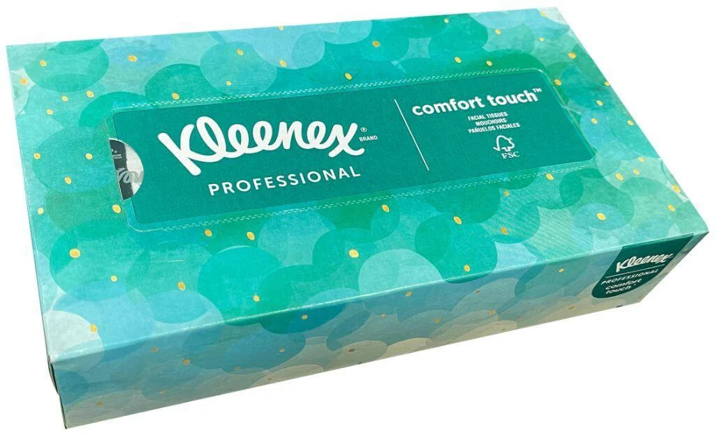 Kleenex Facial Tissue, 100 Tissues per box