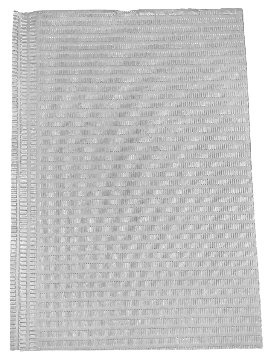 3-Ply Patient Bibs + Poly Back (Patient Towels), 13" X 18", 500 per case