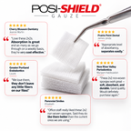 Posi-Shield® 2X2 Non-Woven Sponges, 4-Ply Non-Sterile, 200 Per Sleeve
