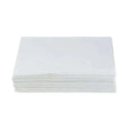 Disposable 21" x 30" Tissue/Poly Pillowcase - Pack of 100/Case, White