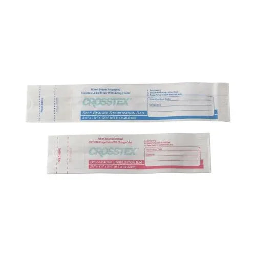 Autoclave bags, self-seal, 2.5" x 10.5", 250/bx
