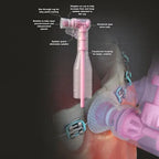 Lotus Ortho Brush Cup, Pink, box of 100