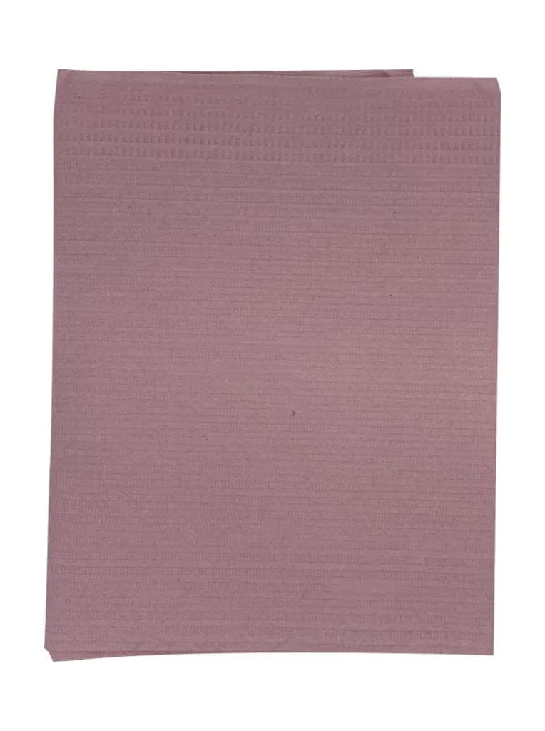 Crosstex Chain-Free Econoback Sani-Tab Patient Towels 2 Ply + Poly, 400 Per Case