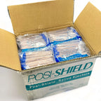 Posi-Shield® Saliva Ejectors, Clear with Blue Tip, 100 per bag, 20-Bags per case