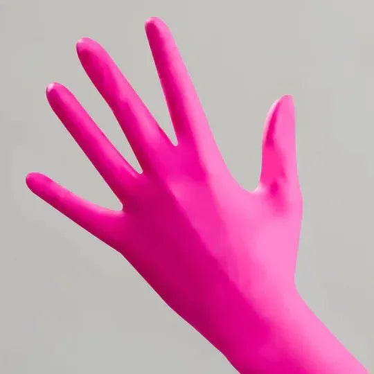 Posi-Prene® Pink Perfection: Powder/Latex-Free Polychloroprene Exam Gloves, 100 per box - Clinical Supply Company