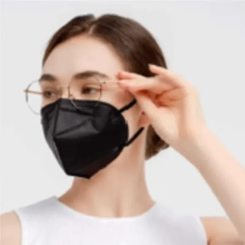 KN95 Face Mask in black (must be ordered by the 10)