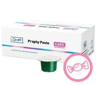 Prophy paste, bubblegum, medium, 200 per box