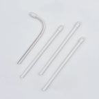 Posi-Shield® Saliva Ejectors, White with White Tip, 100 per bag, 20-Bags per case