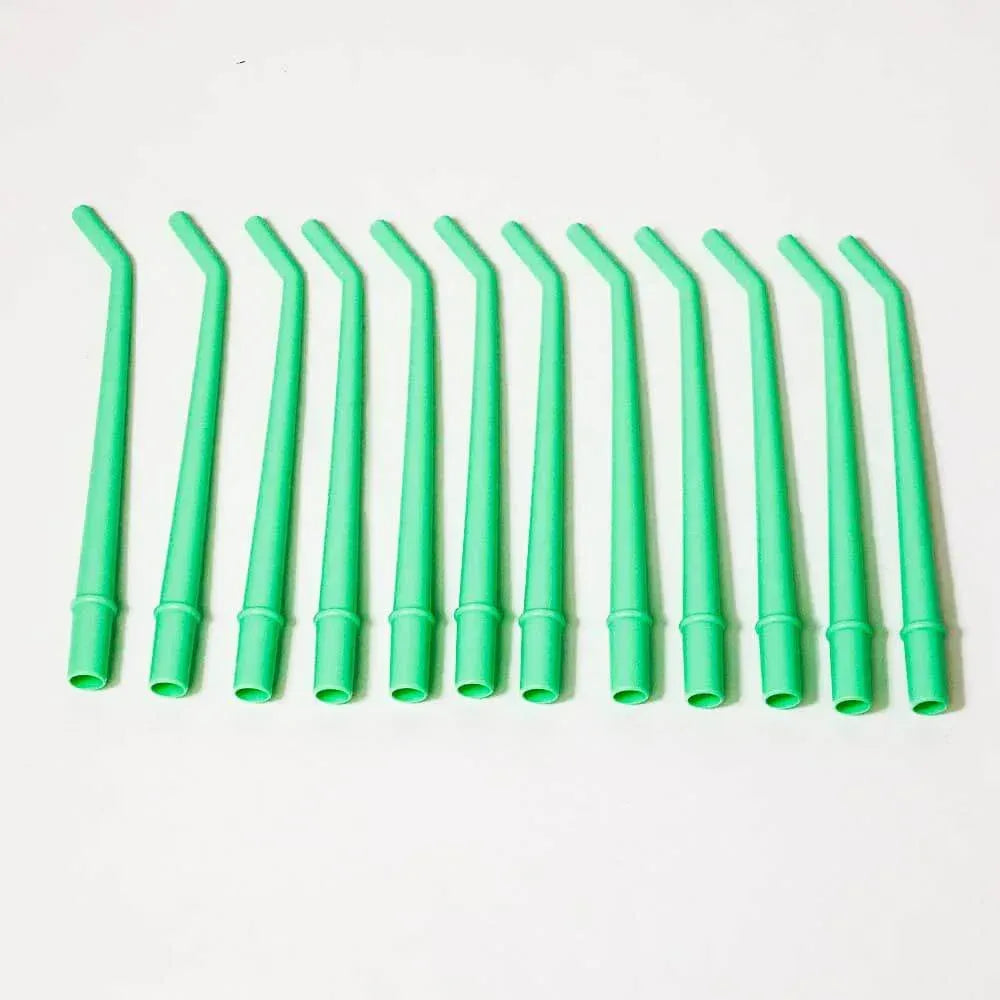 DHP Surgical Aspirator Tips Large 1/4", Green 25 Per Bag.