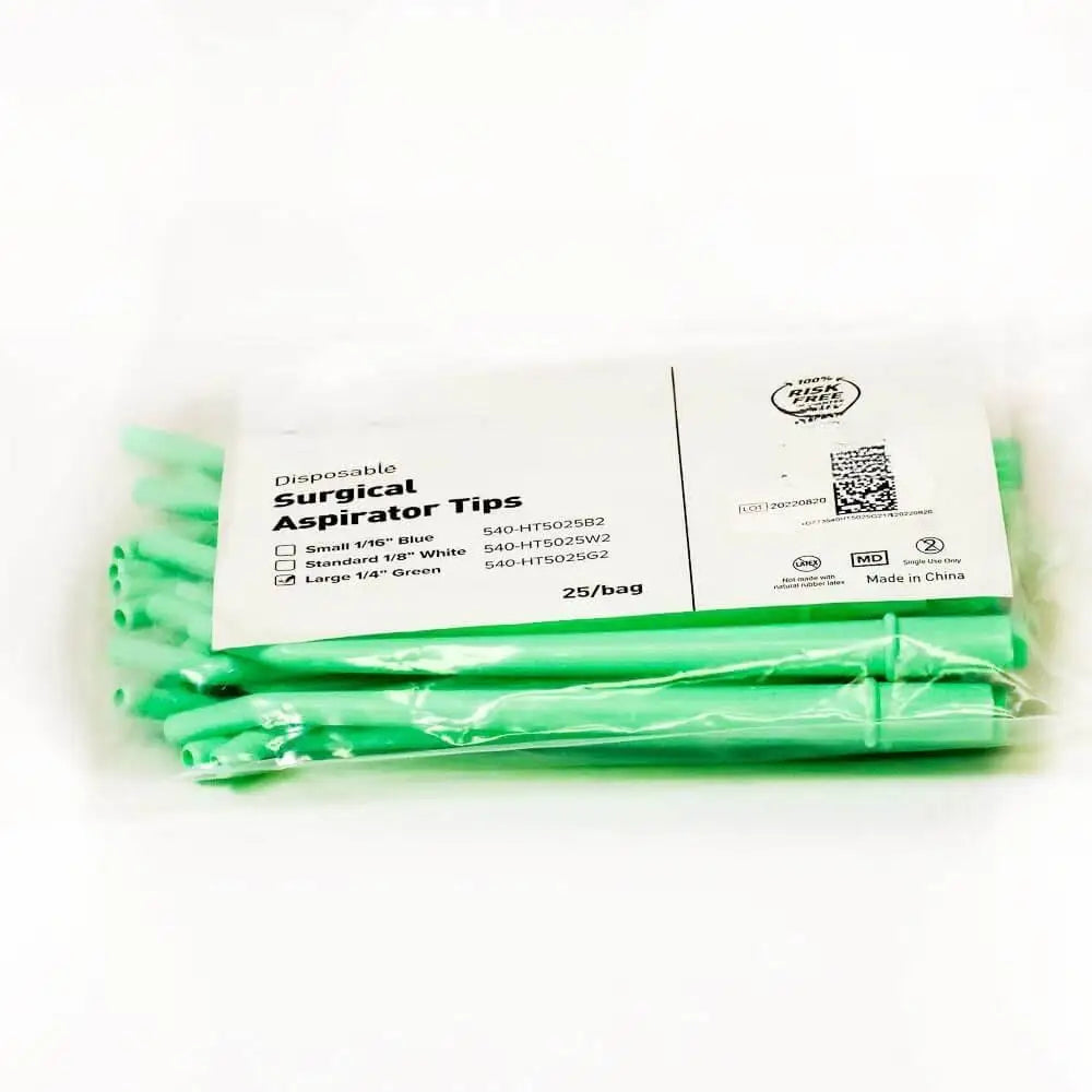 DHP Surgical Aspirator Tips Large 1/4