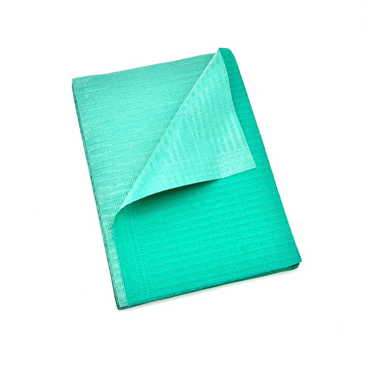 Posi-Guard Plus™ 3-Ply+Poly Back Dental Bibs - 500 Bibs per Case in Green, Dusty Rose, Blue, or Lavender, Unbeatable Quality - Clinical Supply Company