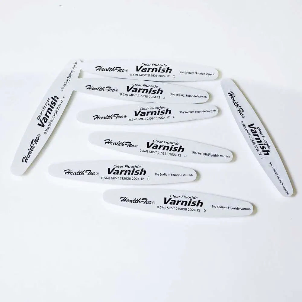 DHP Fluoride Varnish, Clear, Mint Sweetened with Xylitol, 0.5ml, 200 per box
