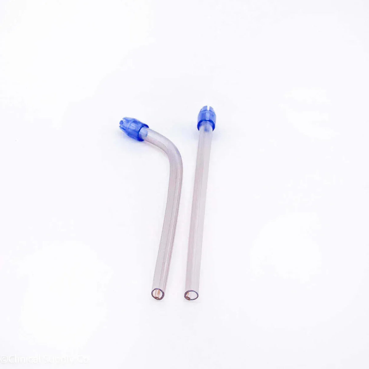 Posi-Shield® Saliva Ejectors, Clear with Blue Tip, 100 per bag, 20-Bags per case