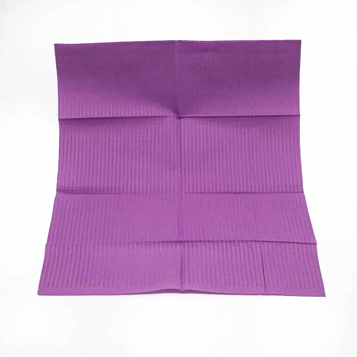 Posi-Guard® 2-Ply+Poly back Dental Bibs - 500 Bibs per Case in Green, Silver, Lavender or Blue, Unbeatable Quality - Clinical Supply Company