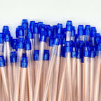 Posi-Shield® Saliva Ejectors, Clear with Blue Tip, 100 per bag, 20-Bags per case