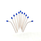 Posi-Shield® Saliva Ejectors, Clear with Blue Tip, 100 per bag, 20-Bags per case
