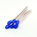 Posi-Shield® Saliva Ejectors, Clear with Blue Tip, 100 per bag, 20-Bags per case