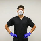 Posi-Shield Advanced™ Low Dermatitis Nitrile: Violet Blue Exam Gloves for Sensitive Skin, 100 per box - Clinical Supply Company