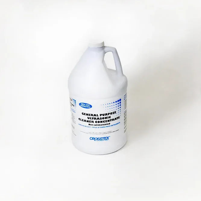 Crosstex General Purpose Ultrasonic Cleaner Concentrate, 1 Gallon Bottle/3.785L - Clinical Supply Company