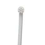 Posi-Shield® Saliva Ejectors, White with White Tip, 100 per bag, 20-Bags per case