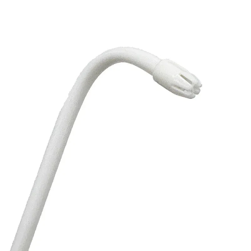 Posi-Shield® Saliva Ejectors, White with White Tip, 100 per bag, 20-Bags per case