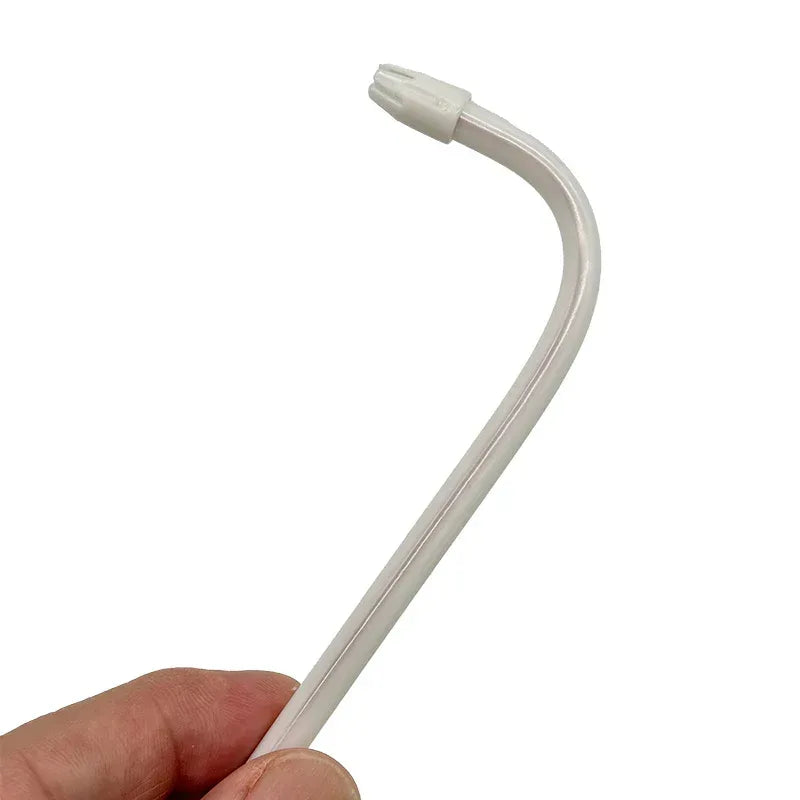 Posi-Shield® Saliva Ejectors, White with White Tip, 100 per bag, 20-Bags per case