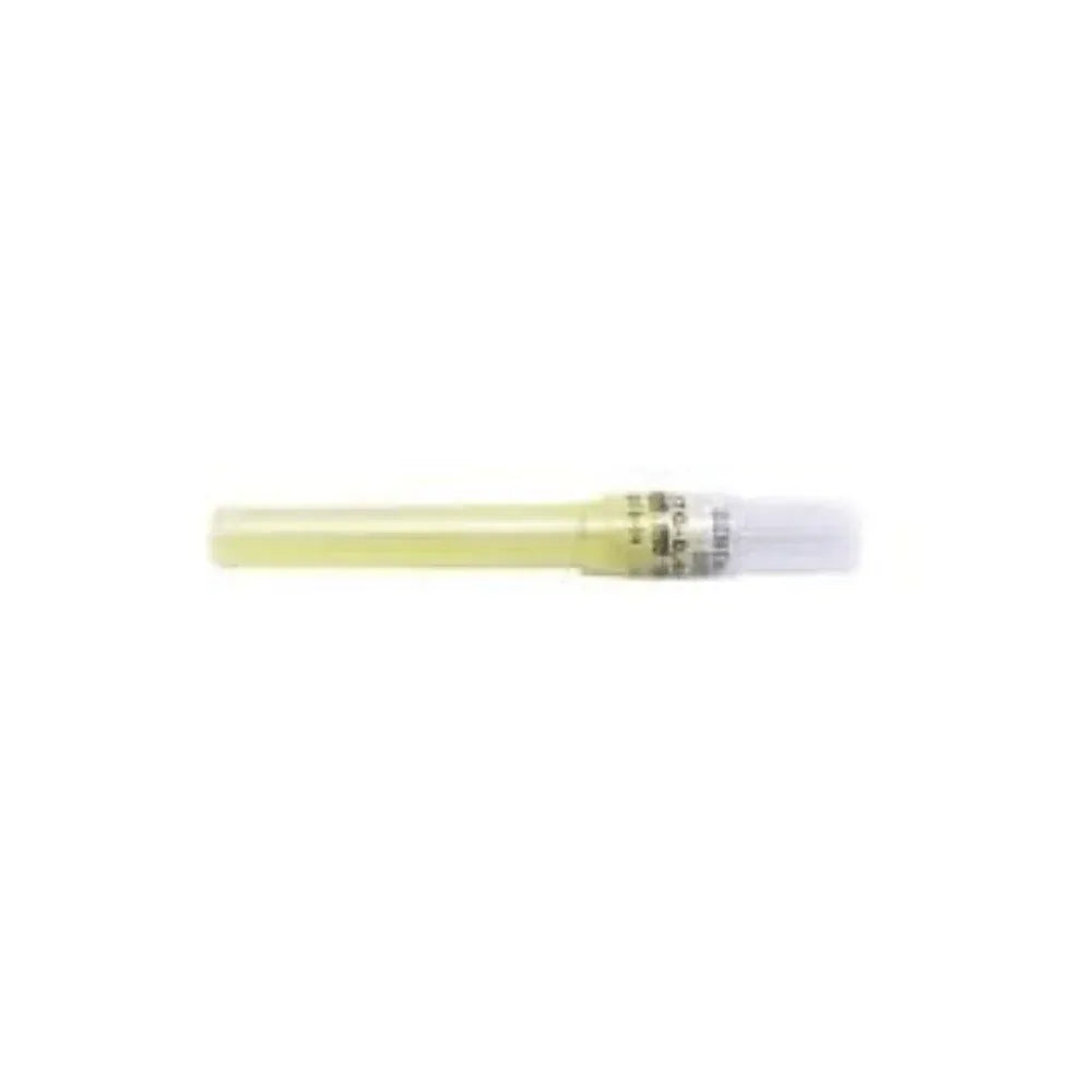 Quala Disposable Dental Needles, 27ga, Long 1-3/8" Plastic Hub Yellow, 100 per box