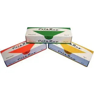 ClikRay Sensor Covers Size 2 40mm Yellow 500 per box