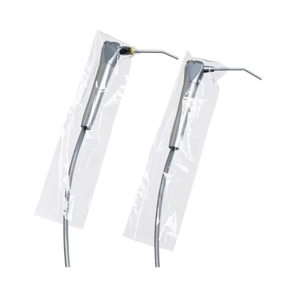 Syringe Sleeves with Opening and Clear Adhesive Strip, 2.5" X 10", 500 Per Box